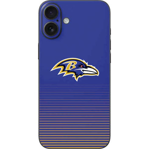 NFL Baltimore Ravens Breakaway iPhone 16 Plus Skin